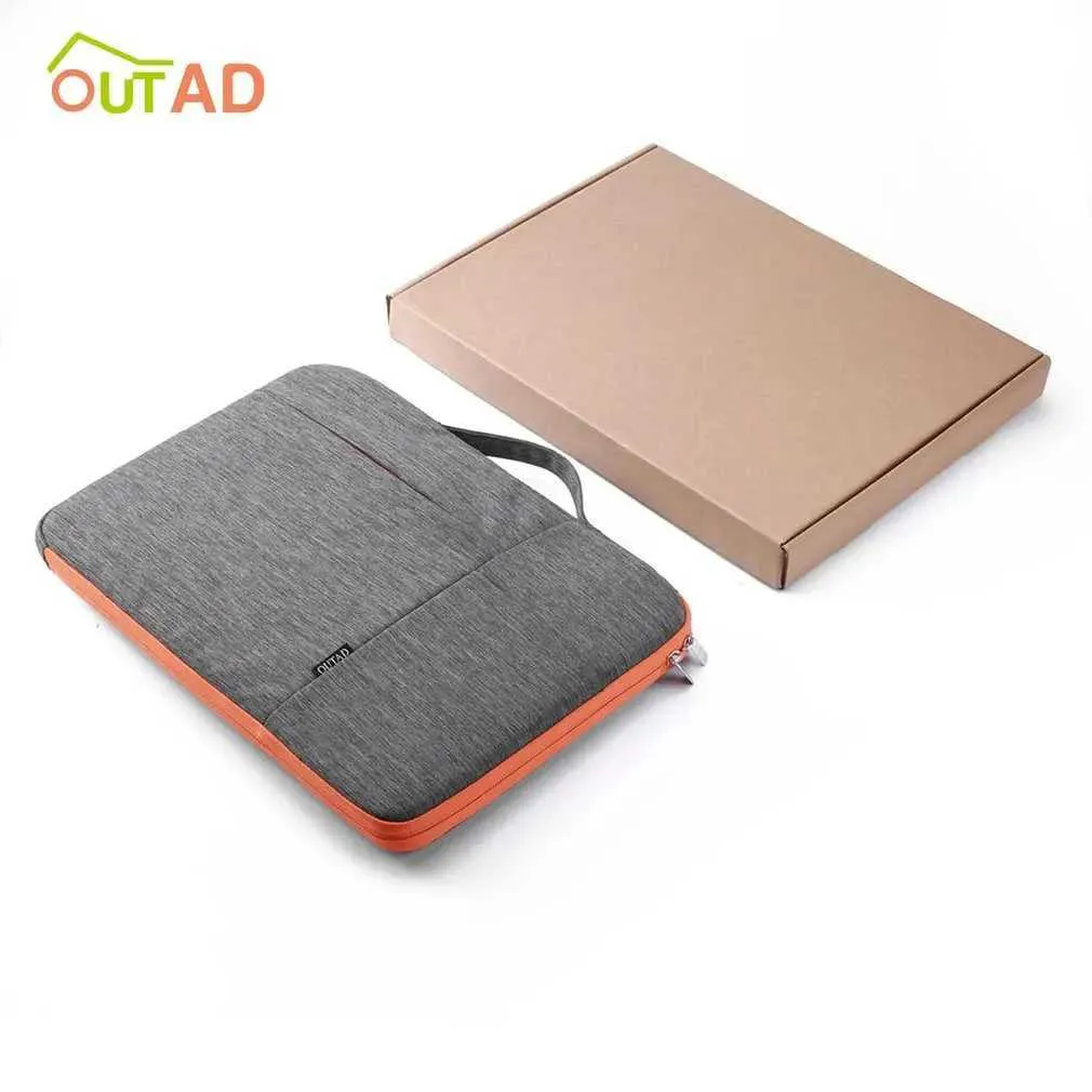 Geantă organizator impermeabilă de 15 inch cu mâner pentru laptop / pentru servietă rezistentă la șocuri C24111_voghion.com