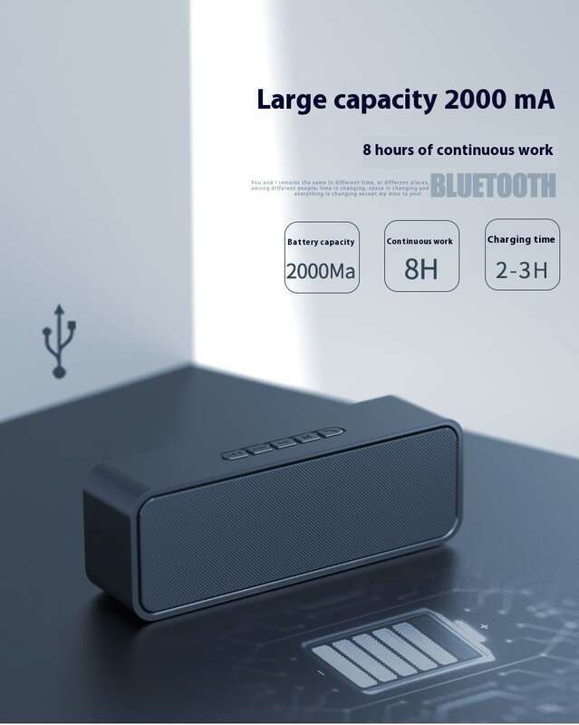 【37000 heraankopen】 Mobiele draadloze subwoofer, Bluetooth, stemomroeper met hoog volume, kleine computer_voghion.com