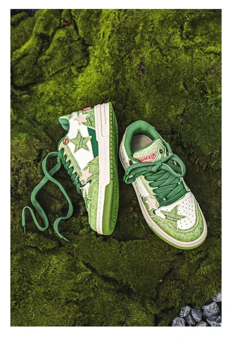 Modische Basketball-Sneakers: bequeme Casual-Sportschuhe mit weichen Sohlen_voghion.com
