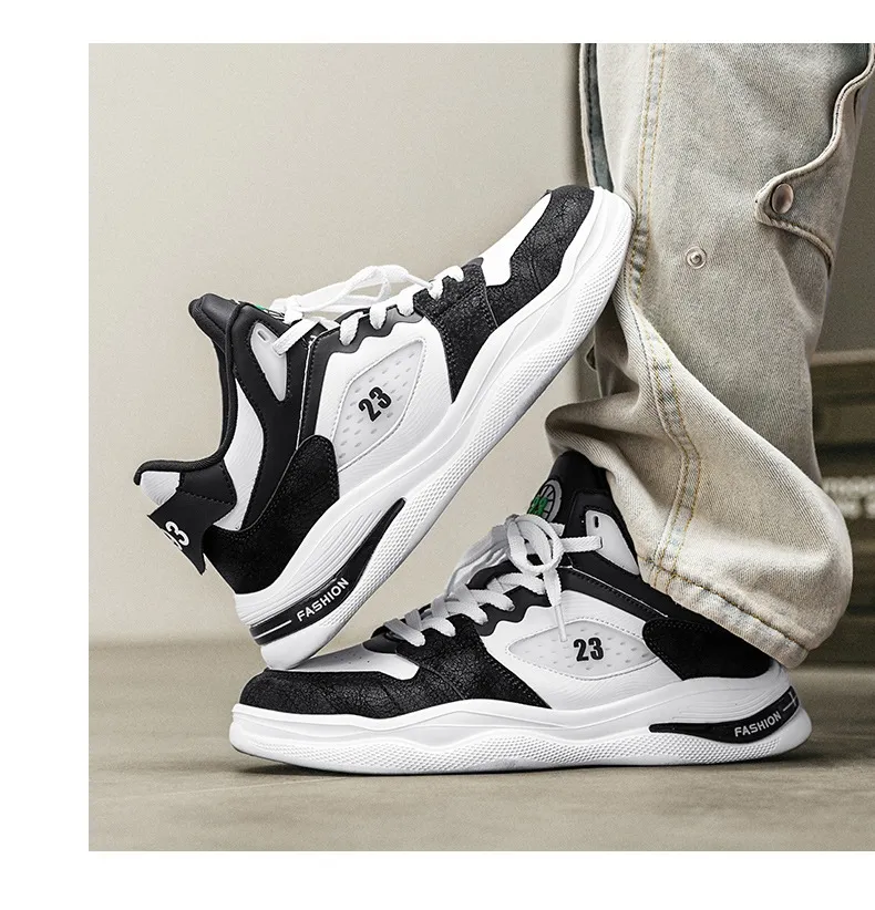 Sports Summer Leisure Breathable New Basketball Trendy And Versatile Free Shipping Unique Design Lace Up Men Running_voghion.com