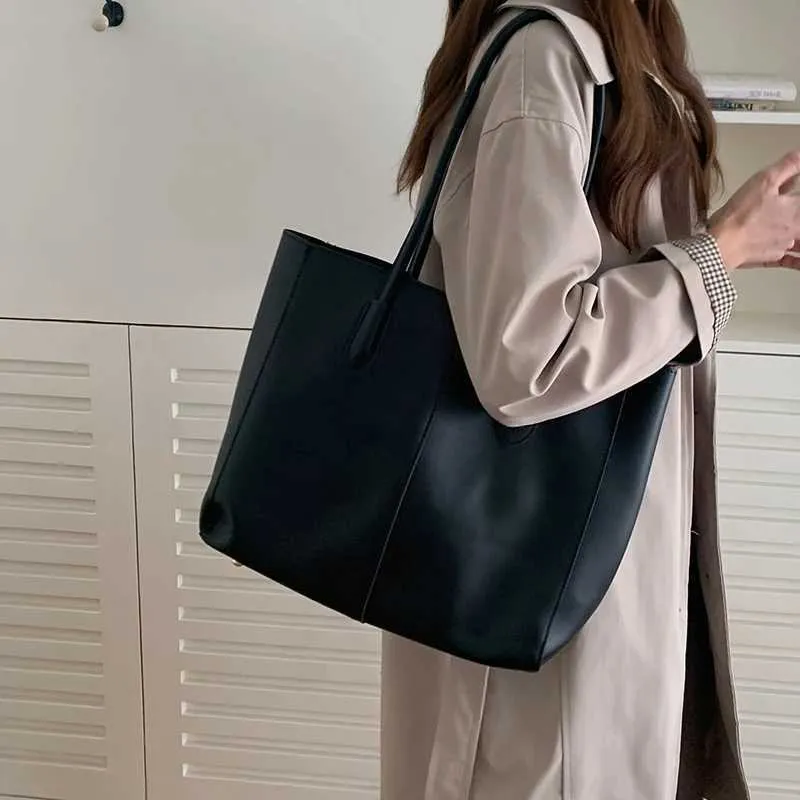 Borsa da viaggio vintage da donna nuova versione coreana, grande capacità, semplice, alla moda e versatile, tracolla singola ba241214_voghion.com