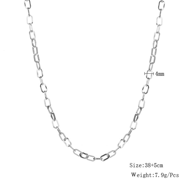 Gioielli di vari modelli, catena a croce, collana in acciaio inossidabile impermeabile, durevole e resistente allo sbiadimento_voghion.com