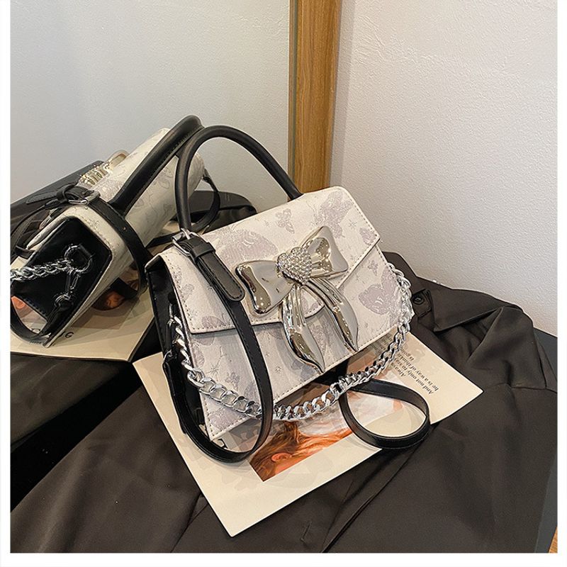 Damentaschen Kette Umhängetasche Super heiße Pailletten Nischendesign Einzelschulter kleine quadratische Tasche_voghion.com