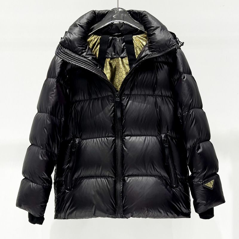 Women's Clothing Hooded, thickened, loose, warm, puff bread short down jacket for women in winter_voghion.com