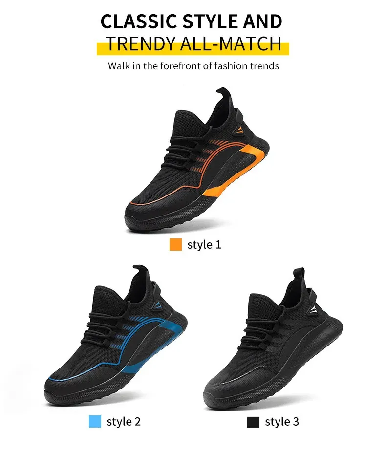 Stahl Sicherheit Casual Atmungsaktive Licht Toe Smashing Anti Stab Arbeit Schuhe Herren_voghion.com