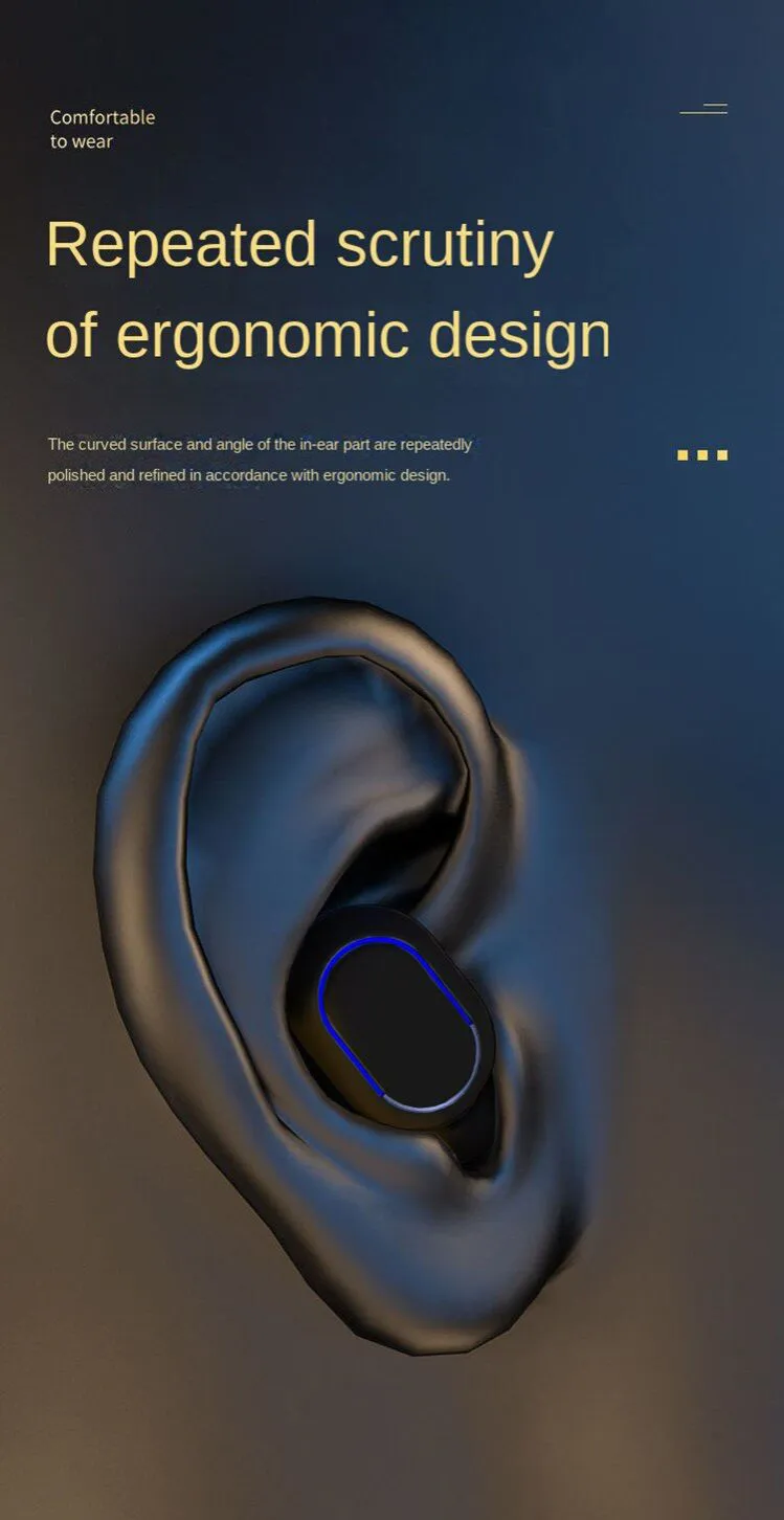 Drahtlose Bluetooth In-ear Kopfhörer Mit Mikrofon Für Sport_voghion.com