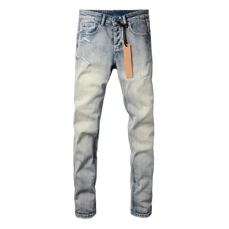 30 rabatt ~ 2024 Ksubi Jeans Denim Bukser Puples jeans herredesigner Herre Svarte bukser Høykvalitets rett design_voghion.com
