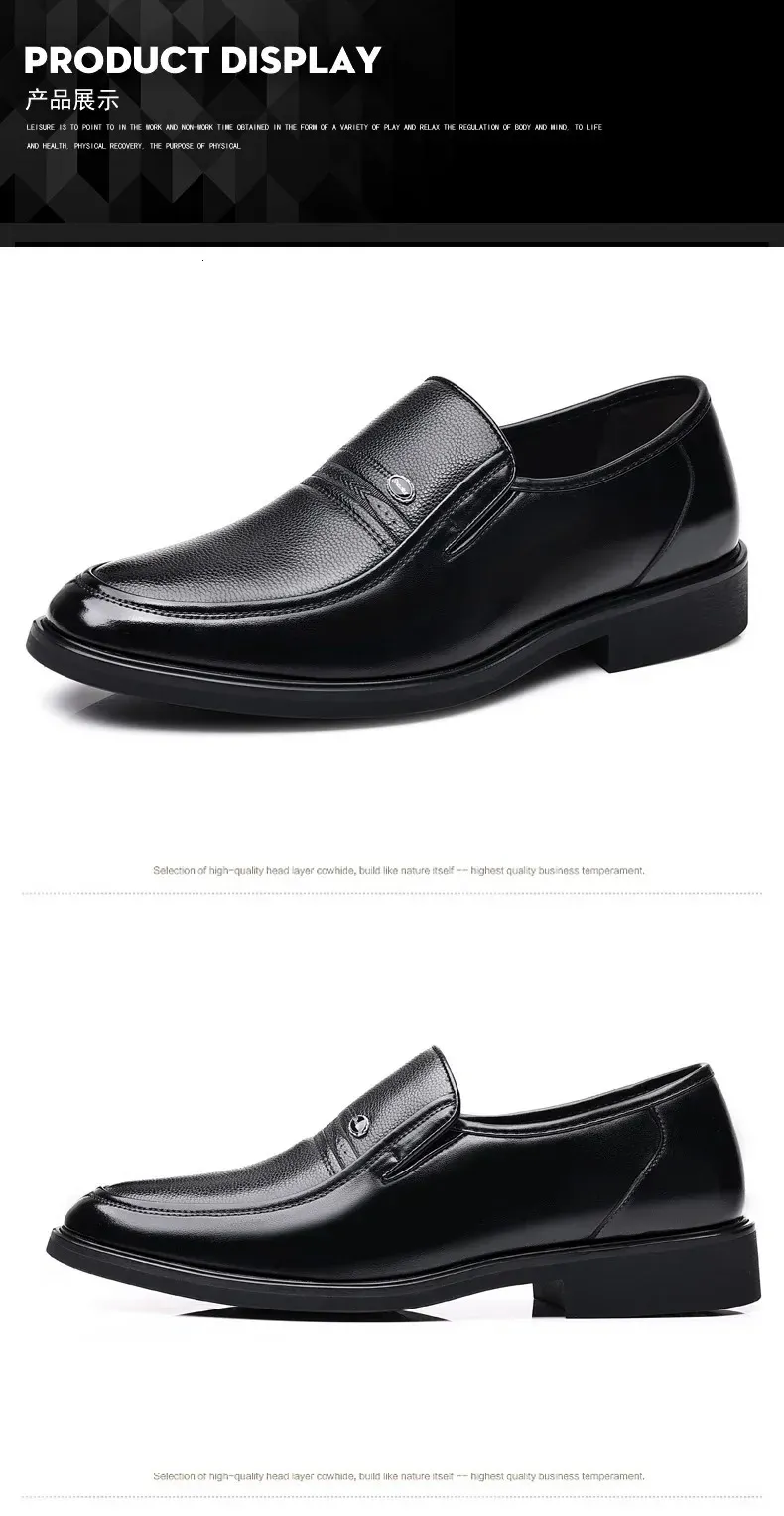 Sapatos masculinos baixos/5 cm, sapatos formais de couro com elevador, sapatos masculinos para negócios, casamento, Oxford, sapatos masculinos_voghion.com