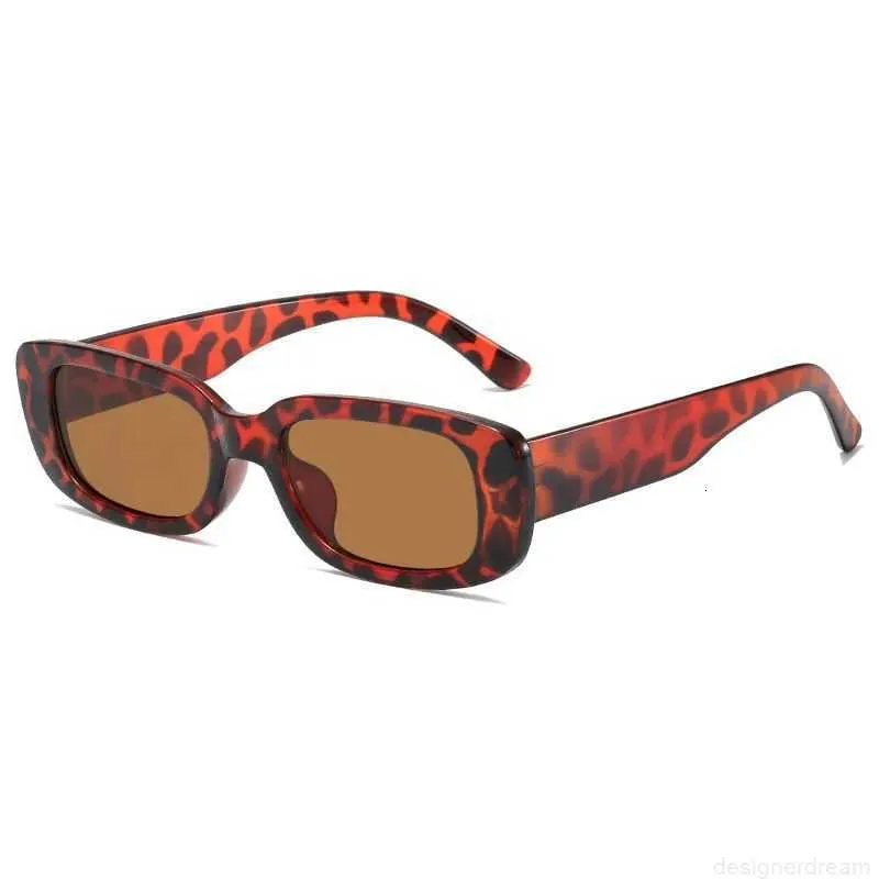 Small Rectangle Vintage Sunglasses Designer Shades For Women_voghion.com