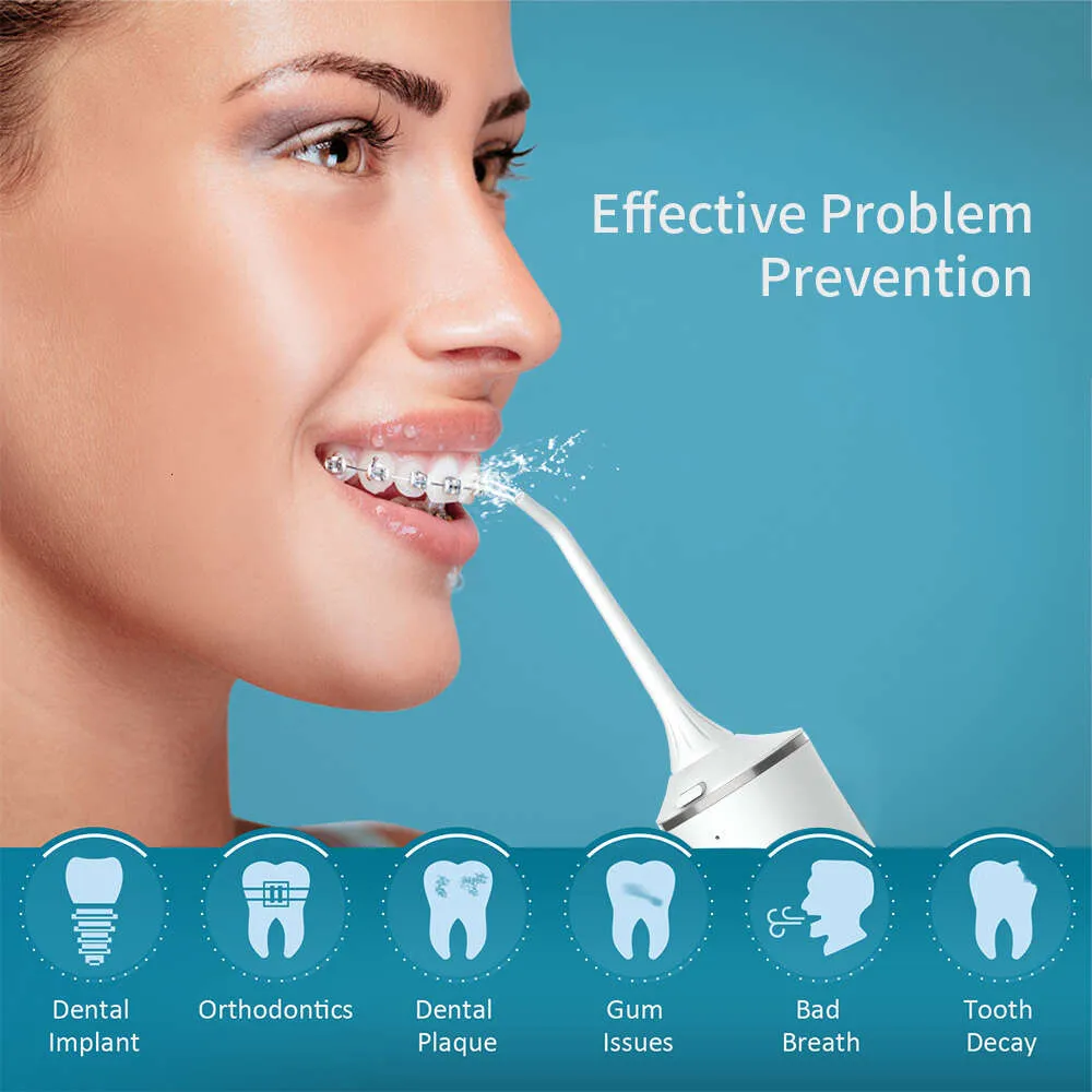 Travel Water Flosser - 4-Mode Portable Design_voghion.com