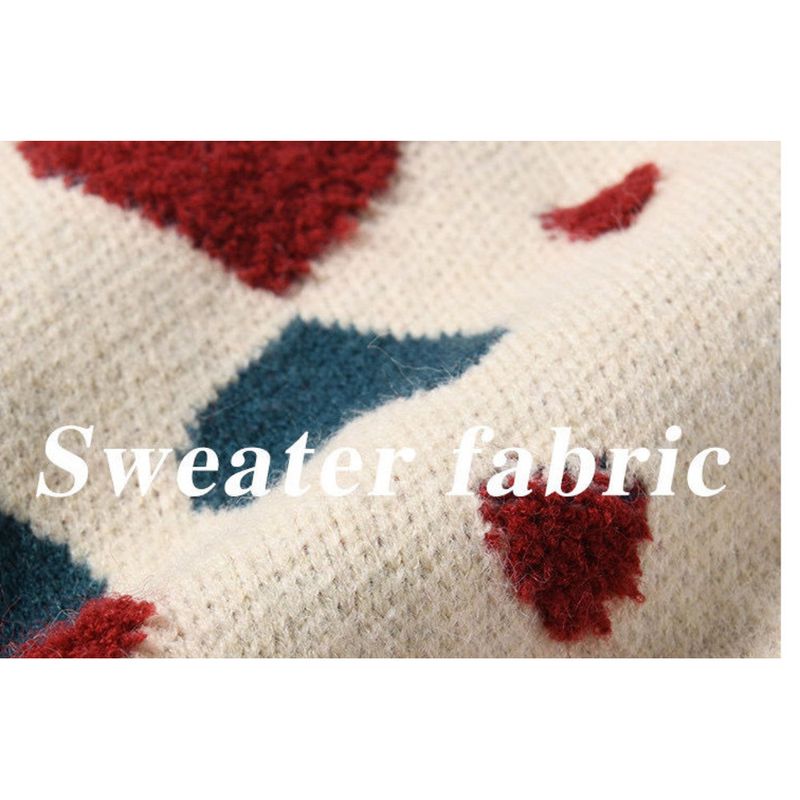 Love soft sticky sweater women in autumn winter, loose and versatile for short knit top, stylish new style_voghion.com