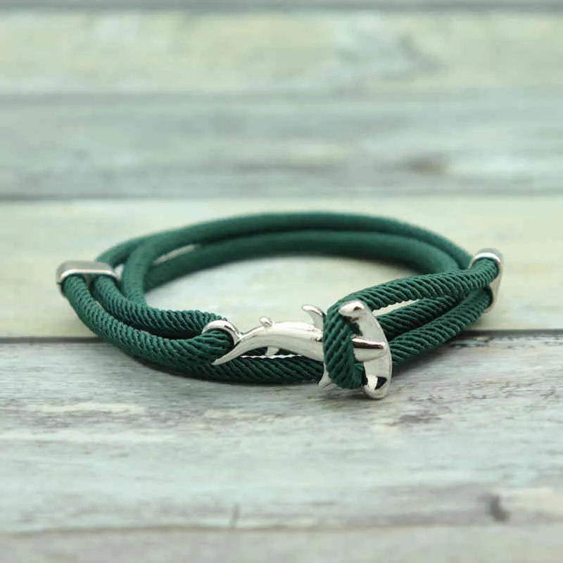 Ozean Tier Hai Armband Homme Weibliche Multi-schicht Einstellbare Charm Braslet Camping Schmuck Strand Zubehör Geschenk Für_voghion.com