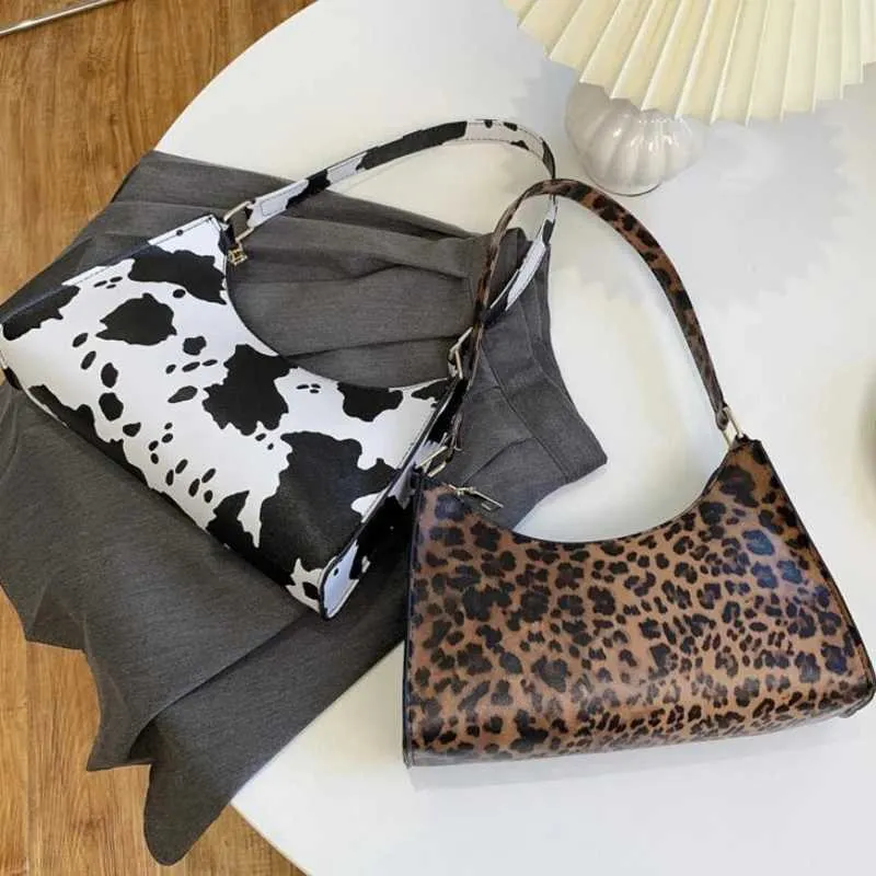 Borsa a mano con tracolla semplice in PU con stampa zebra alla moda, da donna, design quotidiano, Y241123_voghion.com