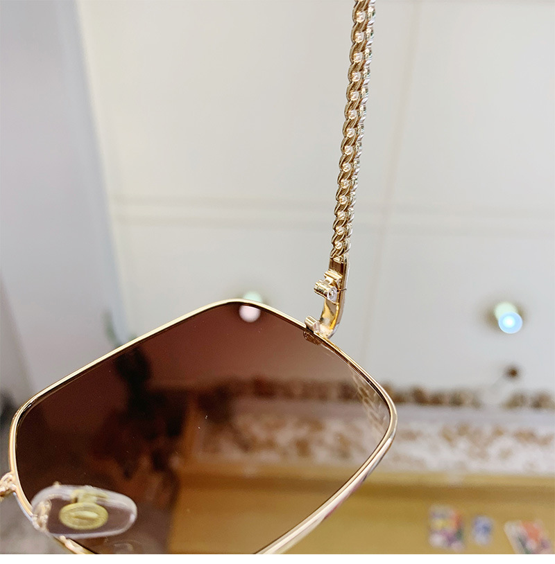 New Fashion Classic Oversize Sunglasses Women Brand Designer Metal Big Frame Shades Sun Glasses Eyewear Gafas UV400_voghion.com
