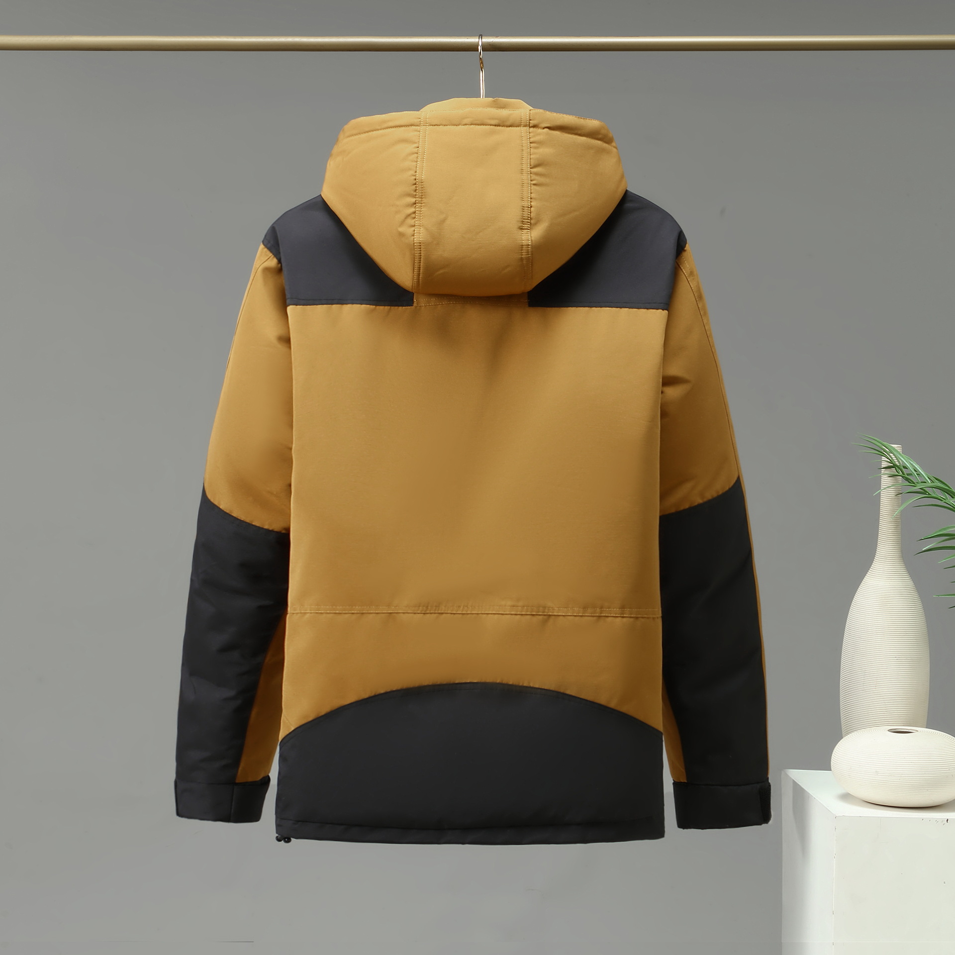 Ropa de hombre Chaqueta de algodón de seda para hombres y mujeres, chaqueta de algodón gruesa de invierno para exteriores para hombre_voghion.com