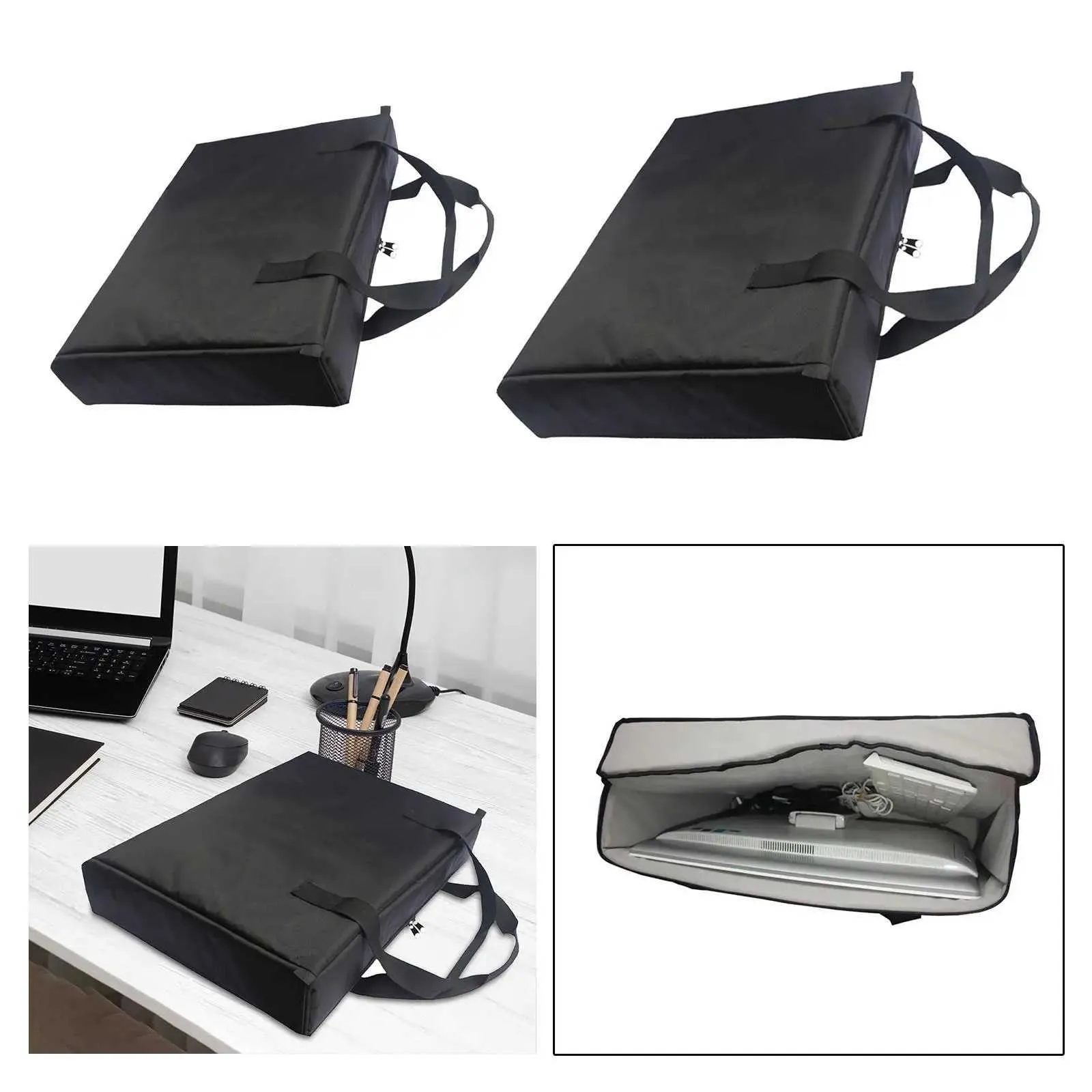 Monitor Carrying Case Wear Resistant LCD Screen Transport Oxford Cloth Carry Thickened Travel Bag Tool Ba241107_voghion.com