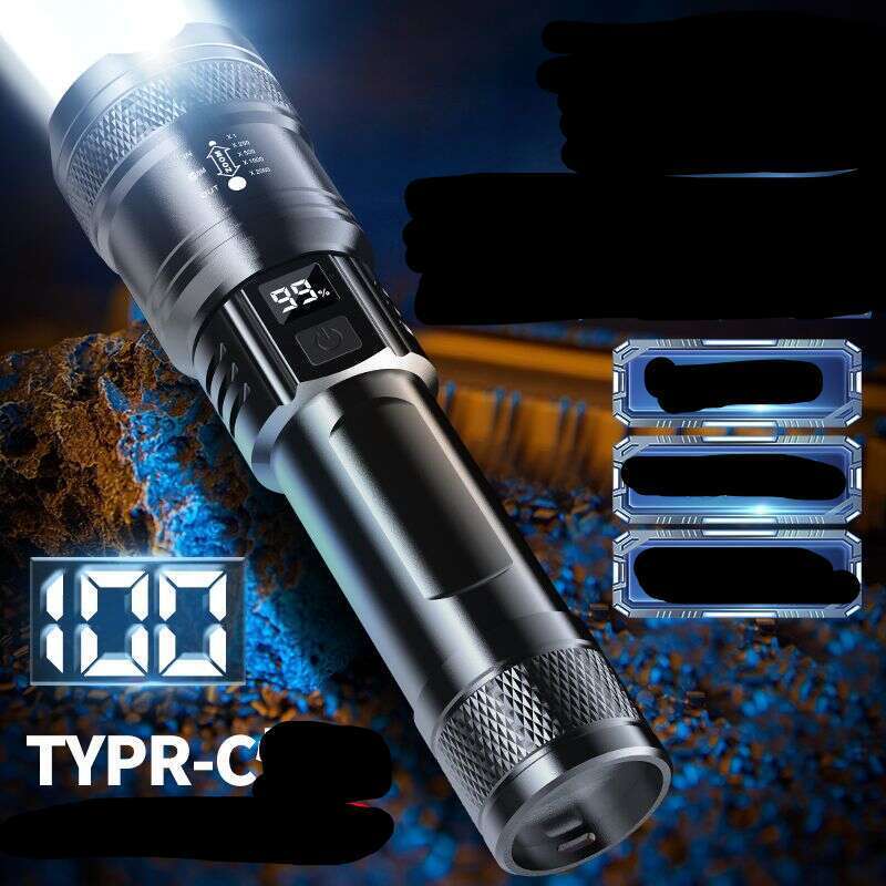 139000 People Repurchase The Brand: Pathfinder Bee Flashlight With Strong Light And Long-range Shooting, Rechargeable_voghion.com