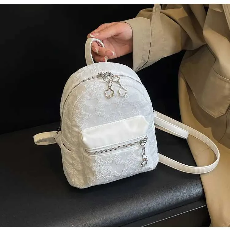 Kleiner Damen Blumen Mini Rucksack Für Freizeit Und Alltag_voghion.com