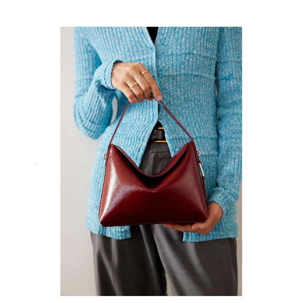 LA FESTIN Original 2023 Neue Handtasche Damen Schulter Crossbody Damen Leder Tragbare Eimer Marke Tasche_voghion.com