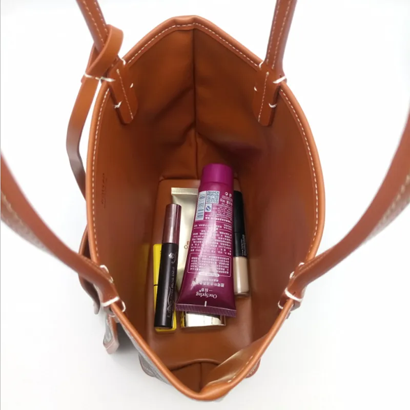 Kleiner Wendbarer Shopper Für Damen Mit Echtleder Details_voghion.com