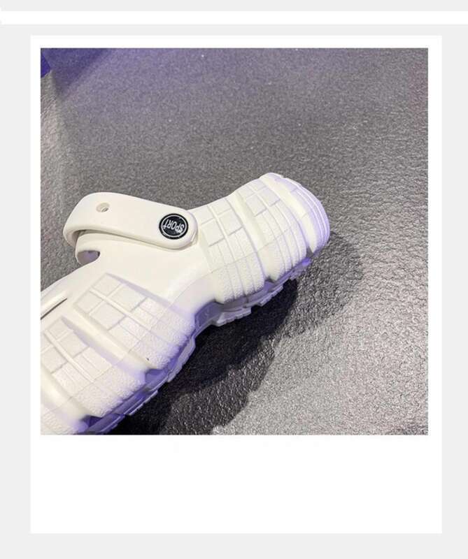 Trampling Keywords Feeling, Hole Slippers, Beach Slippers For Men And Women, Outdoor Slippers, Feeling, , Women, ,_voghion.com