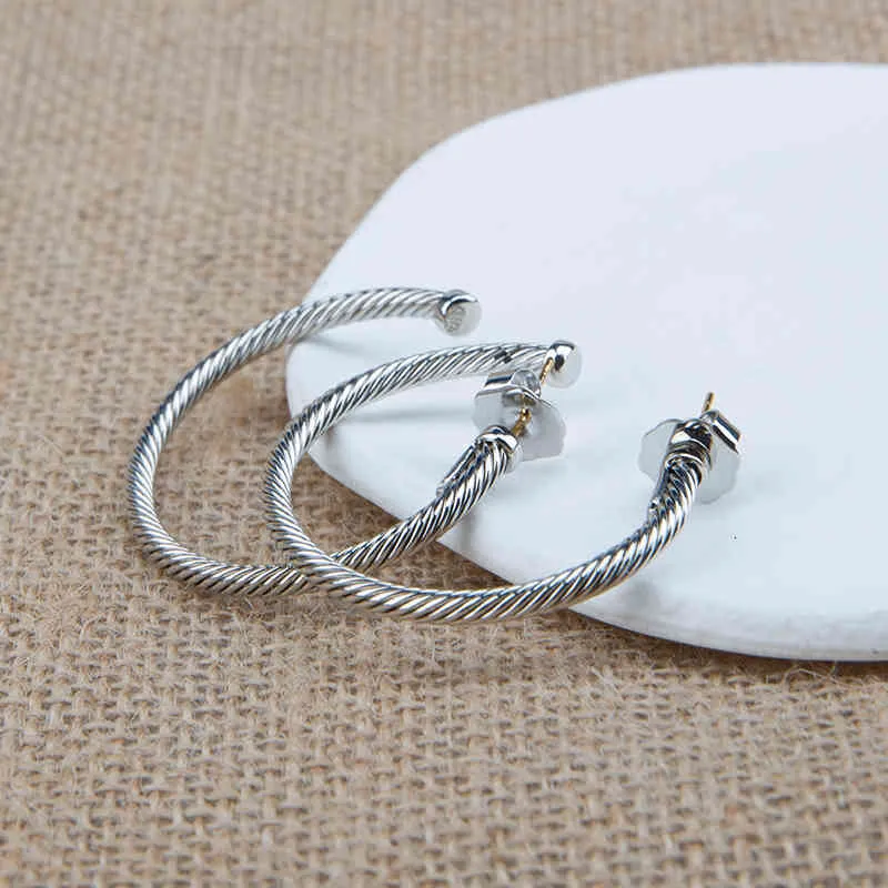 Earring Fashion Jewelry Earrings Designers Charm for Trendy Hoop Women Classic Orecchini Round Ladies Birthday Banquent_voghion.com