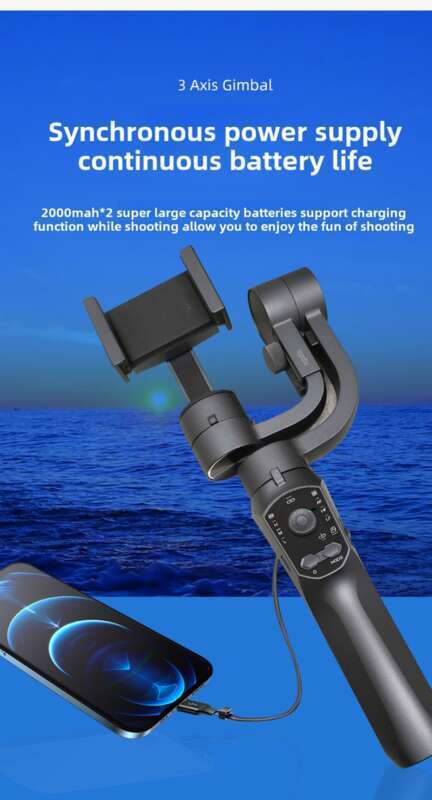 F10 PRO Handheld-Telefon Drei-Achsen-Gimbal-Stabilisator Shake, Internet-Promi-Live-Streaming-Achse Anti-Shake-Shooting_voghion.com