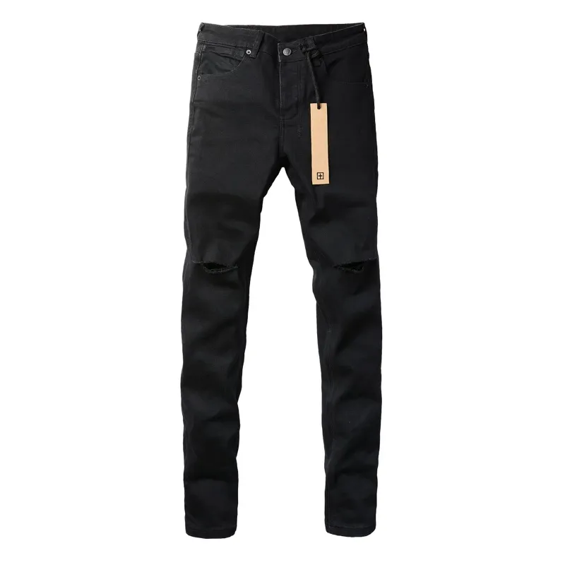 30 rabatt ~ 2024 Ksubi Jeans Denim Bukser Puples jeans herredesigner Herre Svarte bukser Høykvalitets rett design_voghion.com