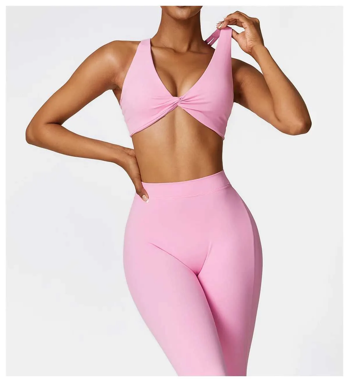 New Yoga Flare Leggings High Waist Wide Leg Pants Women Gym Fiess Sports Flared Pant Dance Trousers V-shaped Hip M llolg_voghion.com
