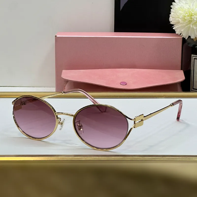 Ruhige Herrenflut Ja Rahmen Selbstbewusste Strahlung für Frauen Schöne Mui Damen Designer Sonnenbrille Hochwertige ovale Sonne Retro_voghion.com