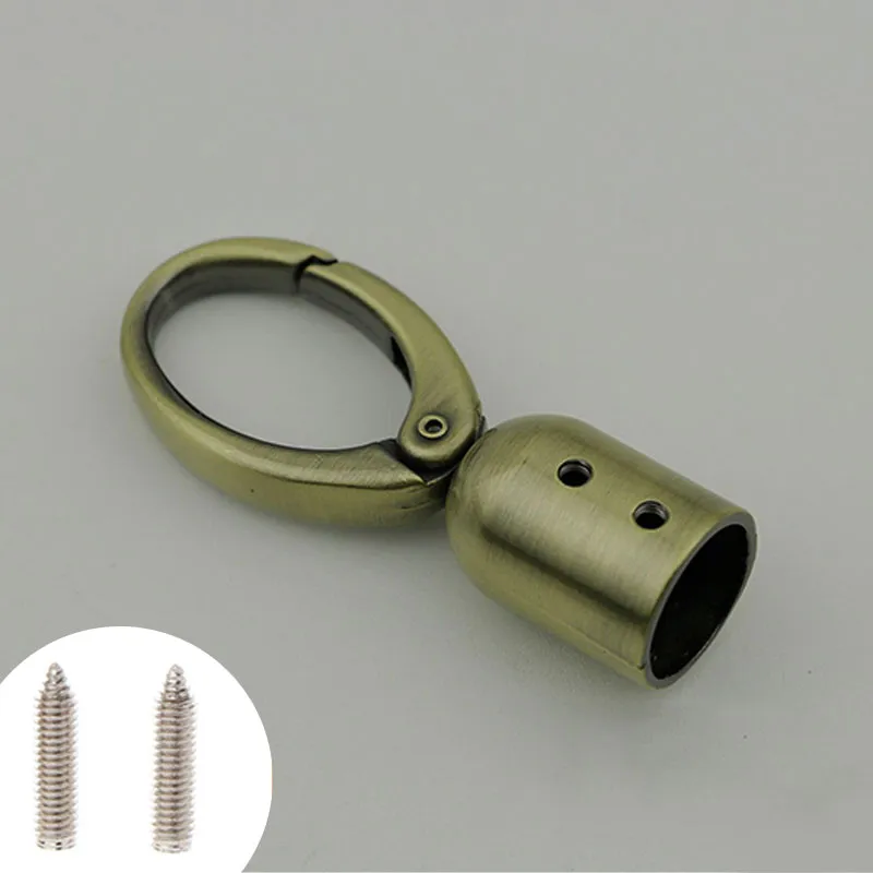 Accessori fai da te per borse decorative in pelle con corda/nappa, gancio per borsa con apertura a molla_voghion.com