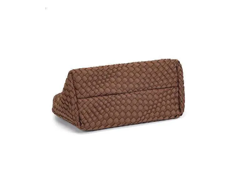 Borsa a tracolla da donna in neoprene intrecciato, fatta a mano, casual, di grande capacità, con tracolla_voghion.com