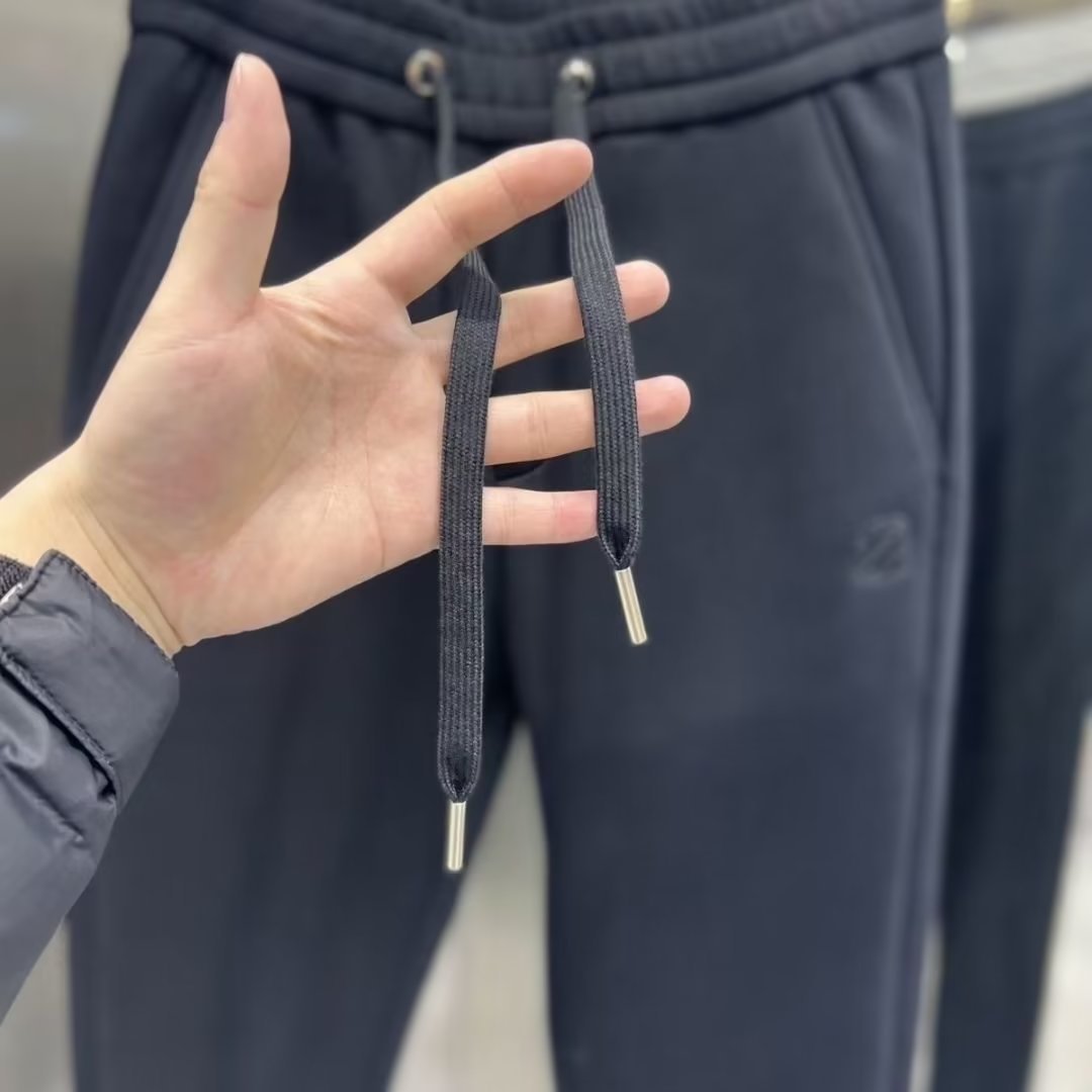 Men's clothing autumn new men's pants slim pants brand net celebrity loose leg sports sweatpants casual pants men_voghion.com