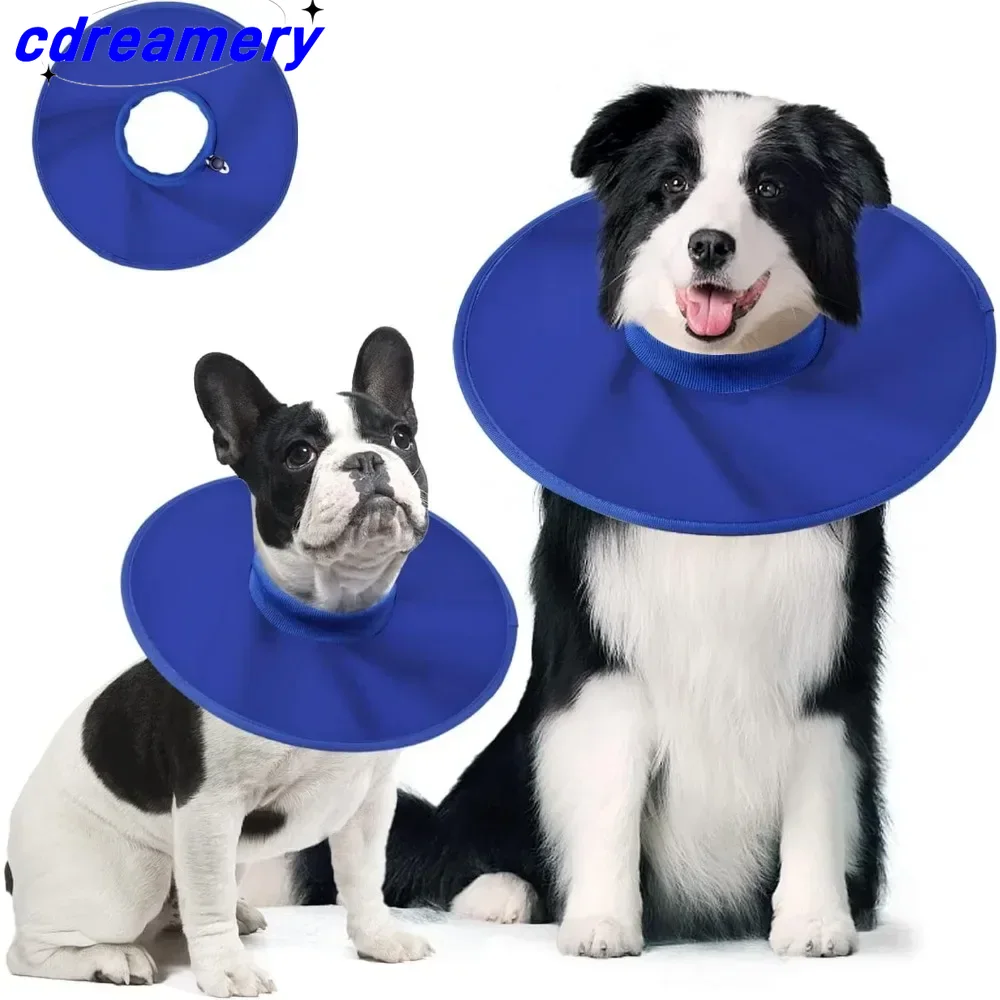 Medical Recovery Collar For Dogs, Soft Conical Collar For Dogs After Surgery, Adjustable And Breathable Collar For Large/medium/small Dogs_voghion.com