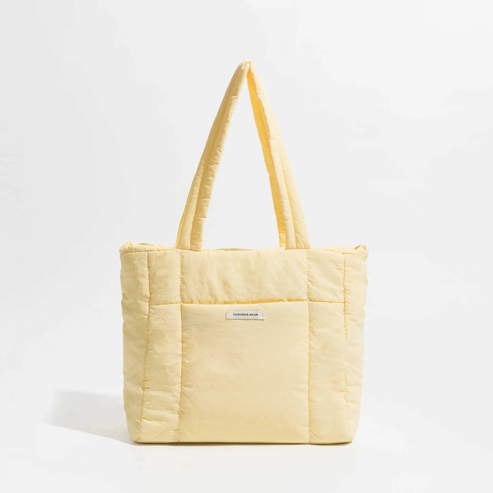 Borsa a spalla puffer trapuntata donna, borsa a mano morbida_voghion.com