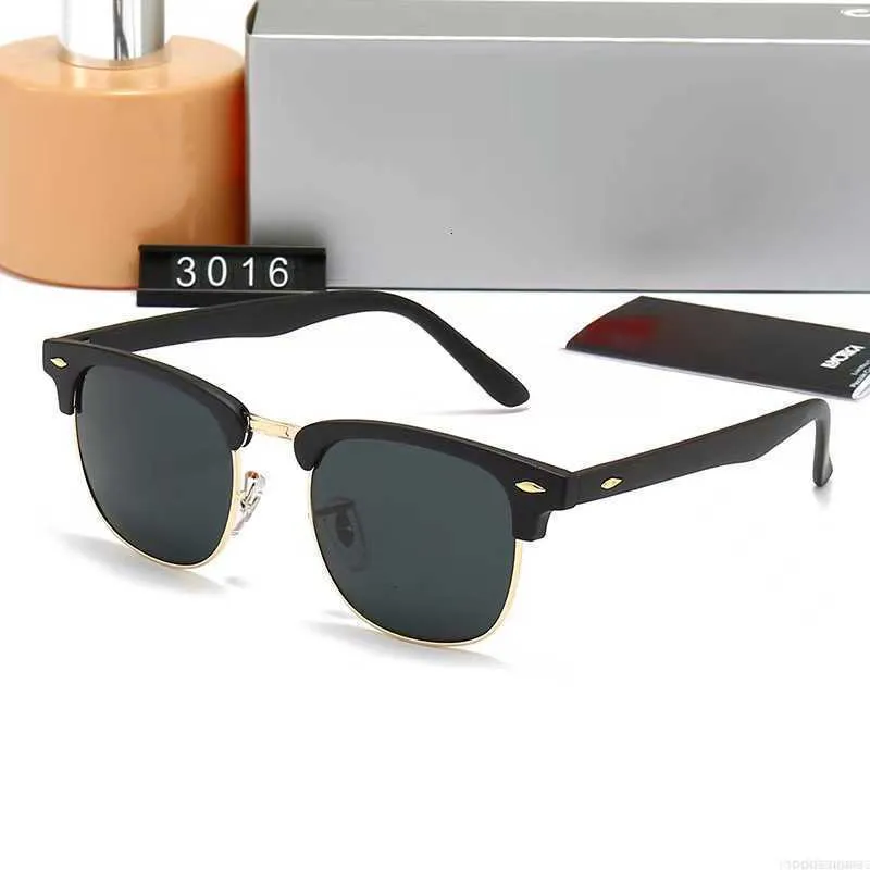 Clubmasters Vintage Semi-Rimless Ray kaubamärgiga disainitud päikeseprillid, naised, mehed keelavad klassikalise retro Oculos De Sol Gafas UV400_voghion.com