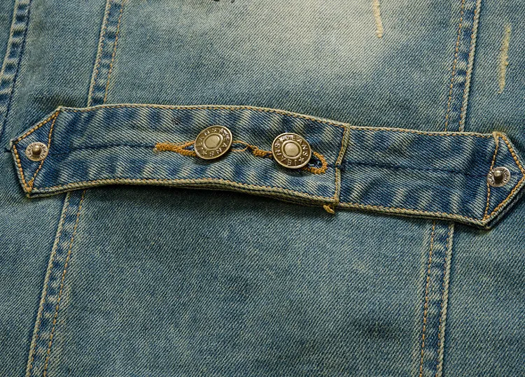 Men's Vests Sleeveless Denim Plus Vintage Cowboy Brand Size Personalized Men Casual Cardigan Vest Jacketovercoat Jeans_voghion.com