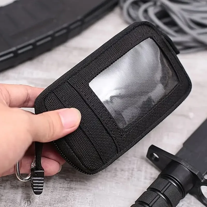 Portachiavi tattico, mini marsupio militare, borsa da tasca EDC, portamonete, porta carte d'identità, portachiavi per auto, marsupio._voghion.com