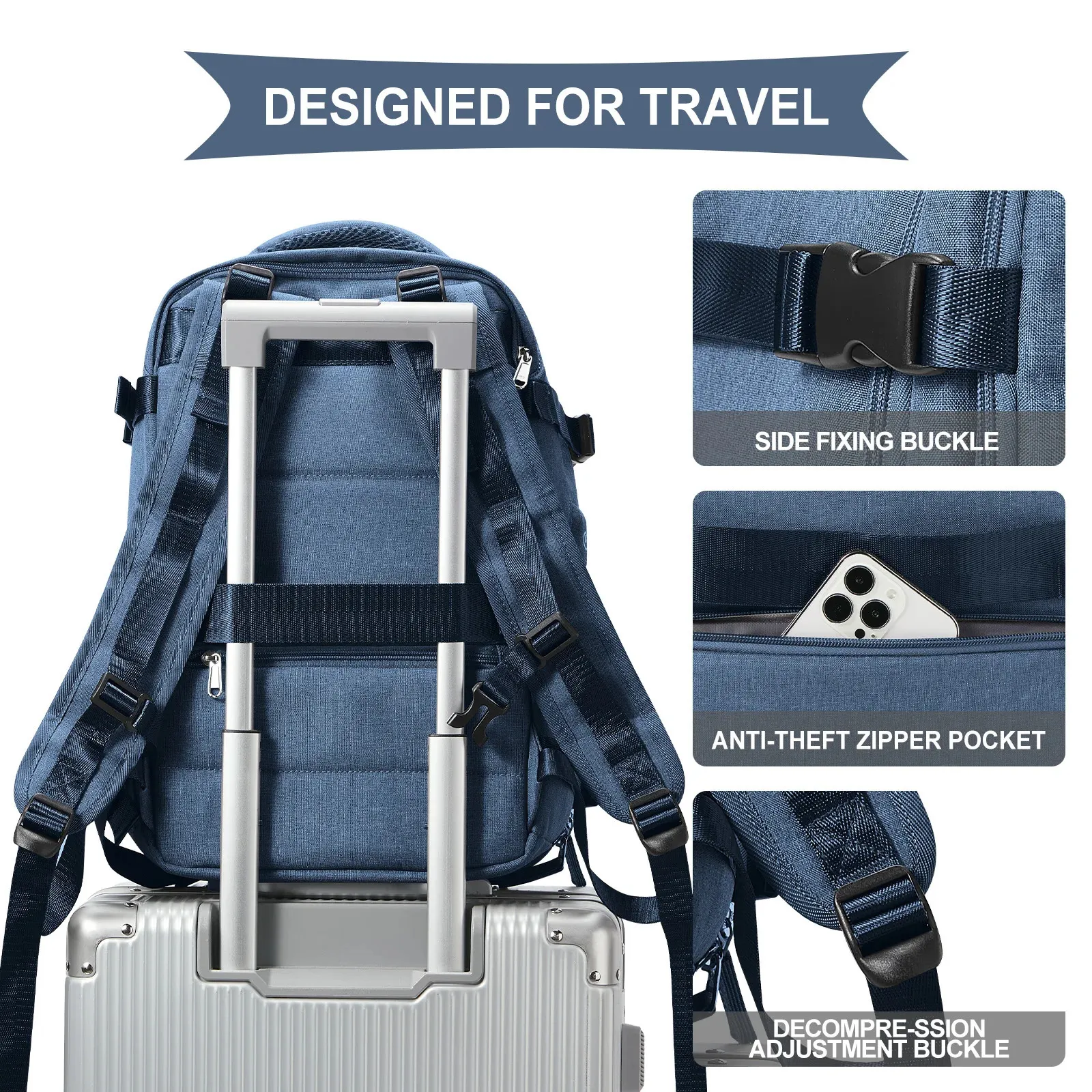 Zaino da viaggio per cabina ryanair bagaglio a mano per computer_voghion.com
