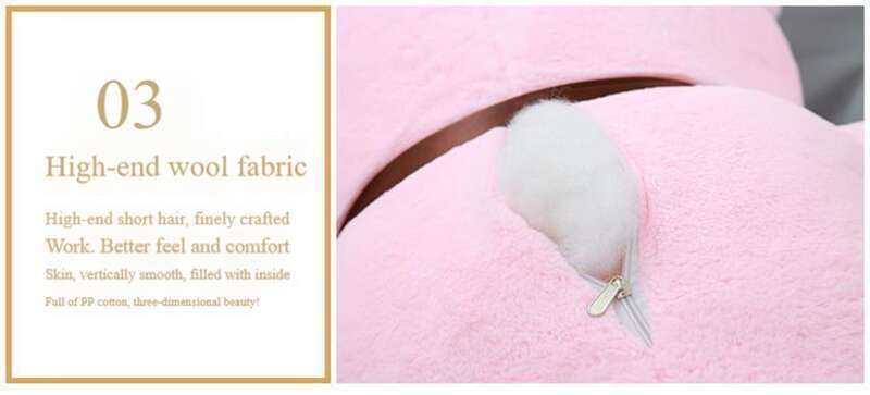 Brinquedo de pelúcia, grande e fofo urso dormindo com abraço, presente de aniversário para meninas_voghion.com