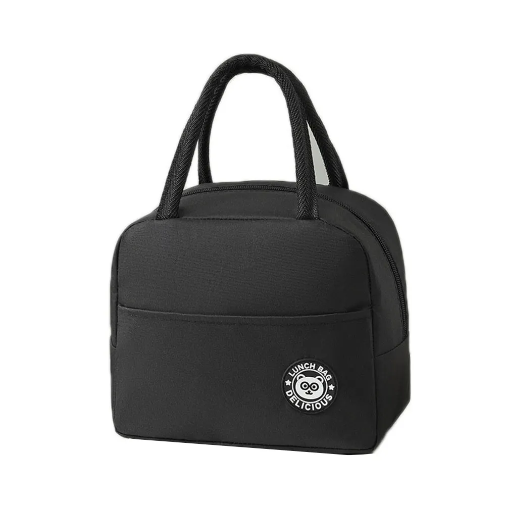 Kühltasche mit großer Kapazität, wasserdicht, Oxford, tragbar, mit Reißverschluss, Thermotaschen für Frauen, isolierte Lunchbox, Picknick-Lebensmitteltasche_voghion.com