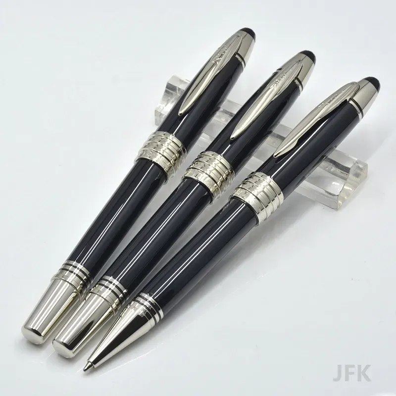 engros Engros Hot Selg JFK Svart Metal Kulepenn / Fyllepenn Skole Kontorskrivesaker Klassisk skriveblekk penner til bursdagsgave_voghion.com