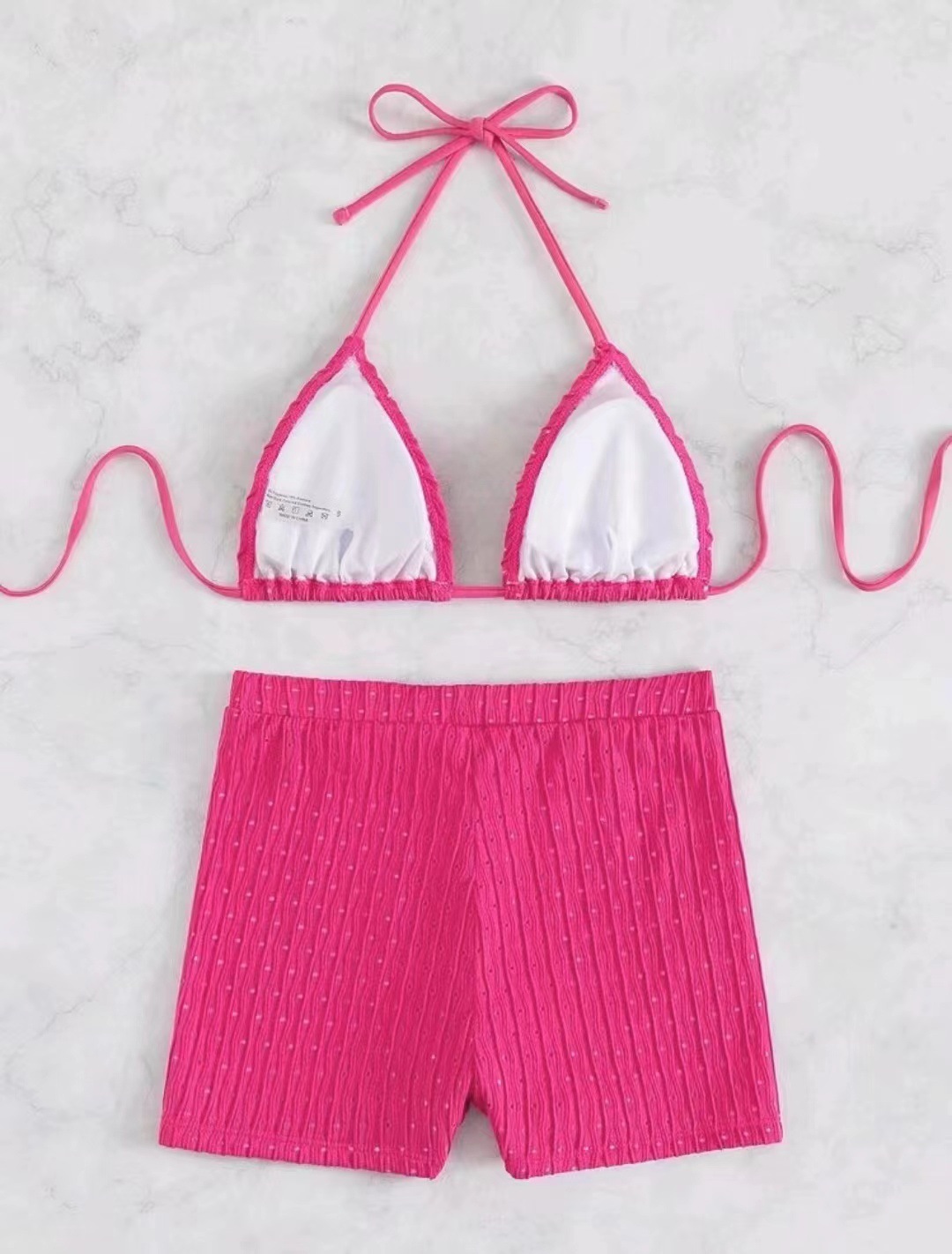 Női szexi, tiszta, magas derekú, hasított bikini, női egyrészes fürdőruha, gyártói tétel_voghion.com