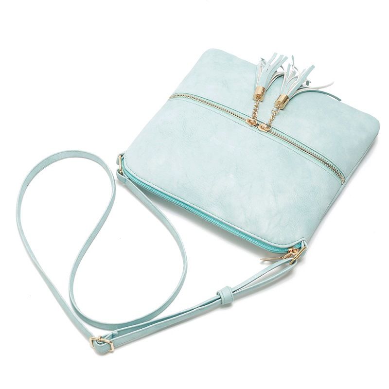 2023 Quaste Kleine Messenger für Frauen Trend Shell Weibliche Schulter Tasche Mode Kette Damen Umhängetaschen_voghion.com