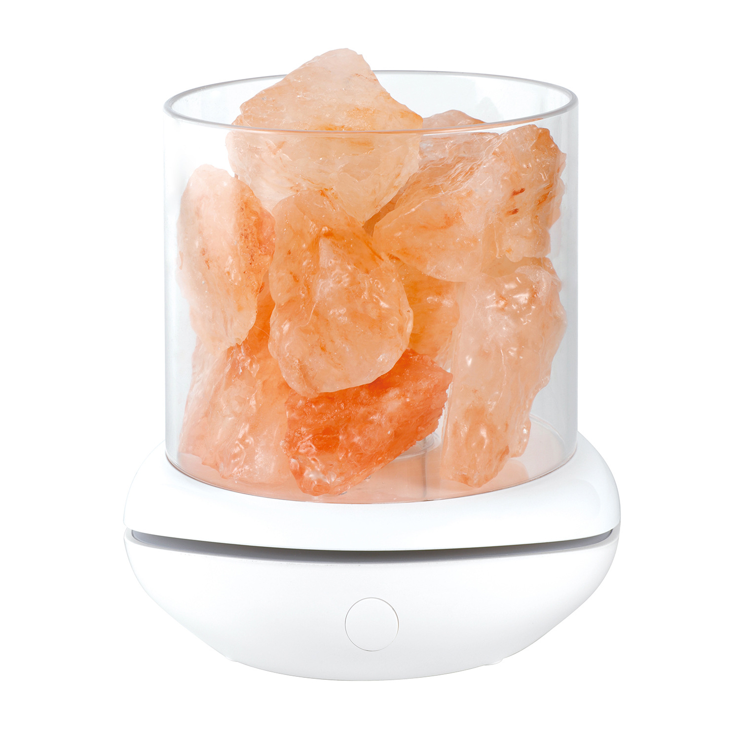 Lampă de noapte LED cu sare Himalayană cu cristale de aromaterapie, lampă de noapte LED colorată pentru dormitor, decor de cameră drăguț anime, lumini de noapte LED_voghion.com