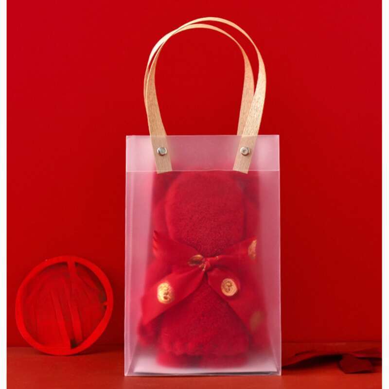 Coral Velvet Red Teddy Bear Wedding Celebration Gift Set Wedding Souvenir Absorbent Towel_voghion.com