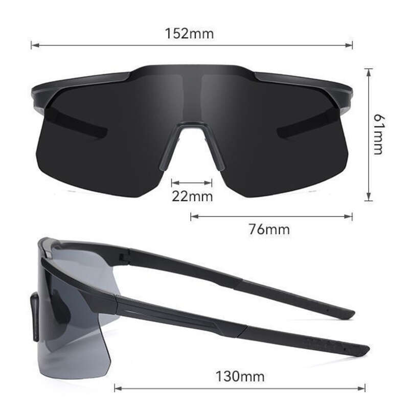 【 44 000 pozitivních recenzí 】 Cyberpunk Velkoformátové outdoorové sportovní brýle pro muže a ženy Lyžování, turistika, větruodolné, slunce_voghion.com