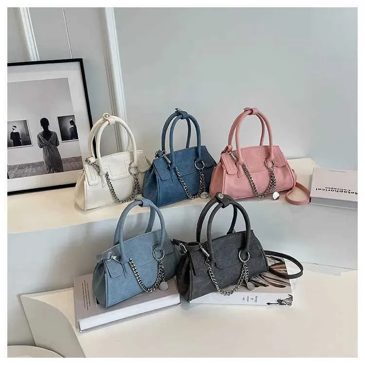 Sacs à bandoulière simples et polyvalents pour femmes, sacs à main classiques à poignée souple, petits sacs à main pour dames, mode printemps, épaule simple Ba241214_voghion.com