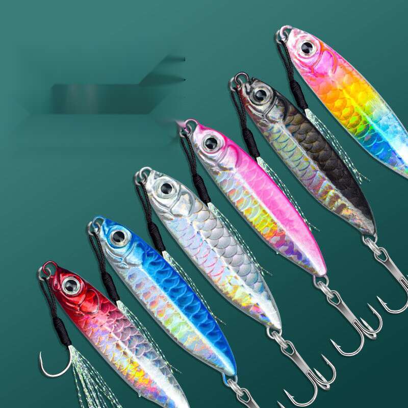 Fish Scale Pattern Small Iron Plate For Fishing_voghion.com