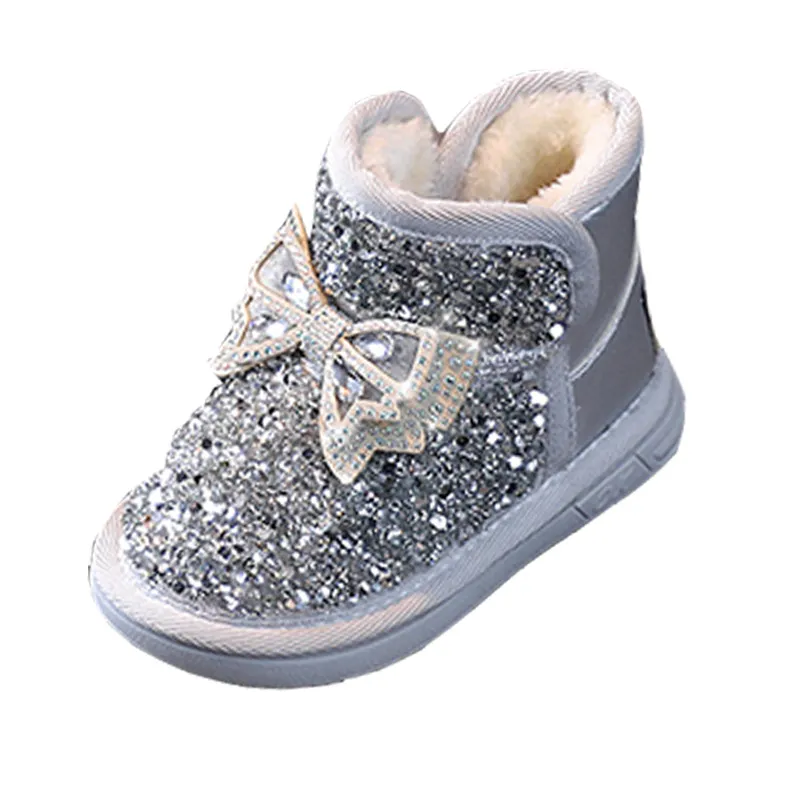 Veet Süße Baby Mädchen Stiefel Kleinkind Warme Baumwolle Stiefel Winter Cutefeet für Mädchen Kinder Schuh Prinzessin Schuhe Größen Schnee Dicken_voghion.com